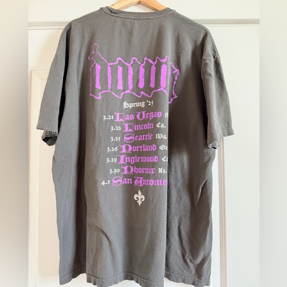 Down - Concert Gray T-Shirt - Picture 2 of 2